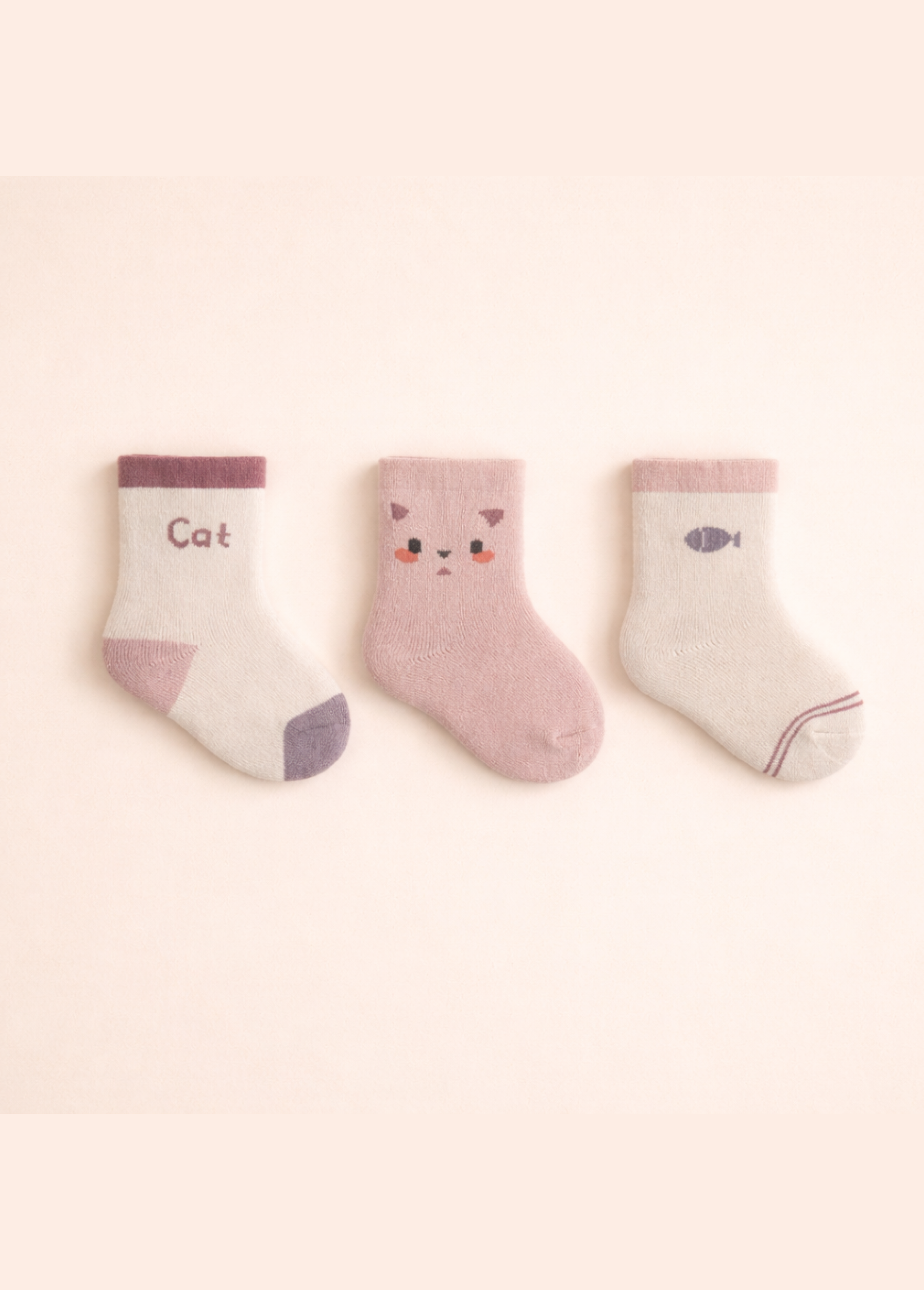 Nini Bear Socks - Cat