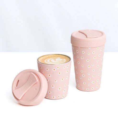 Pink Daisy Adult Chino Cup 12oz