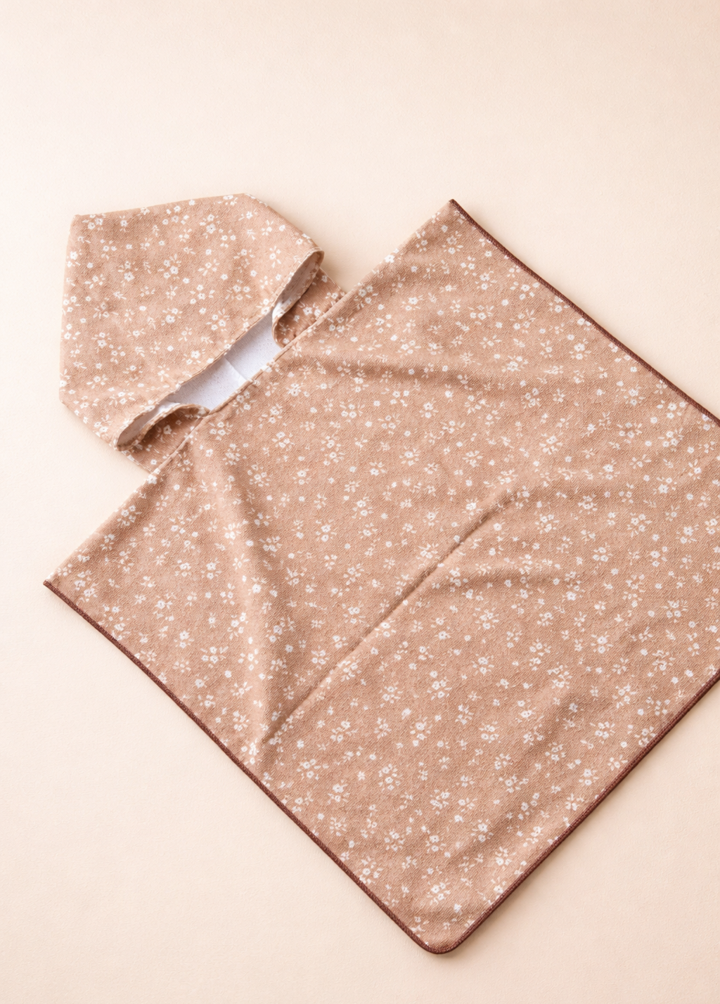 Nini Bear Kids Poncho Towel - Small Flowers