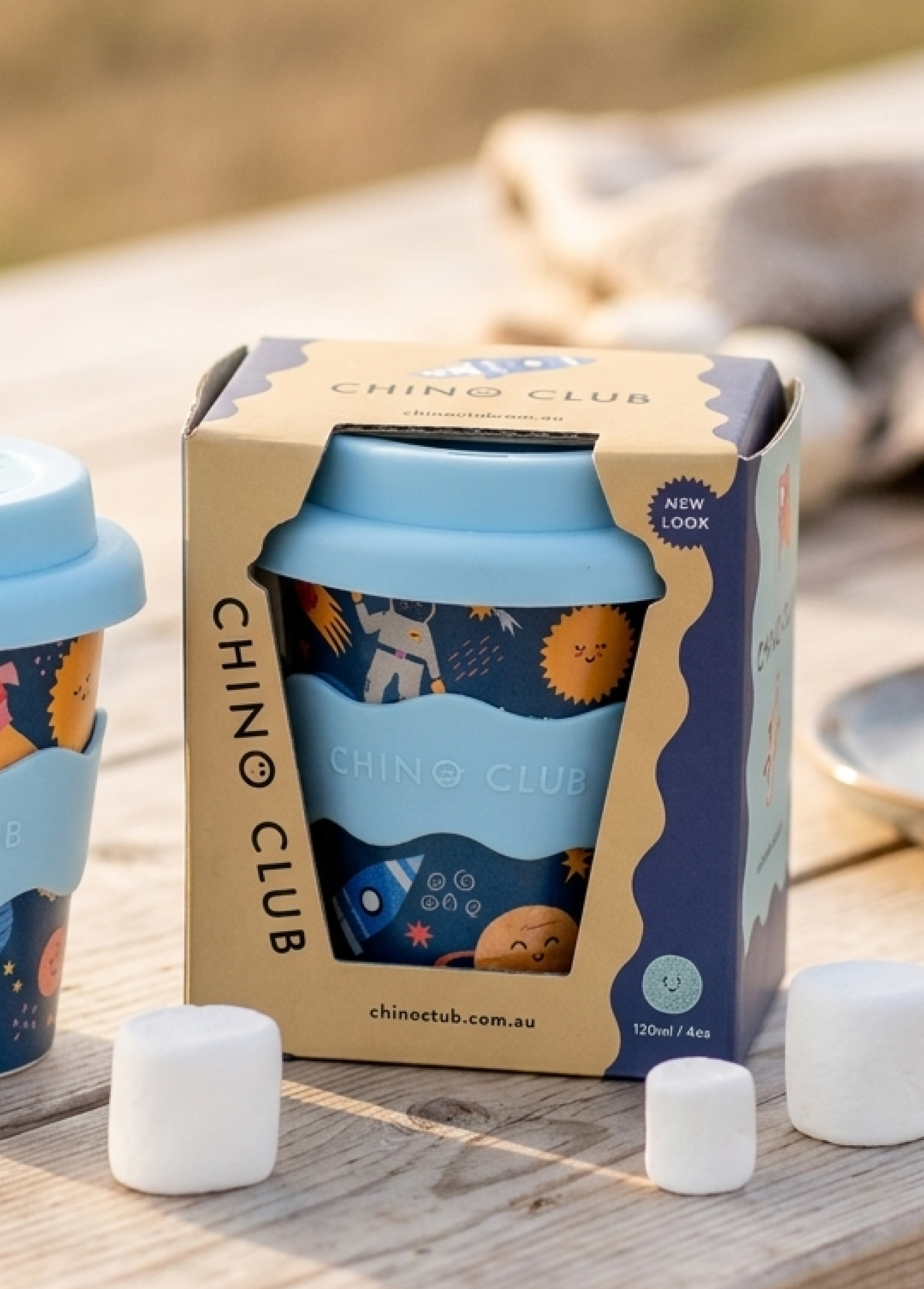 Space Babychino Cup 4oz (Straws Sold Separately)