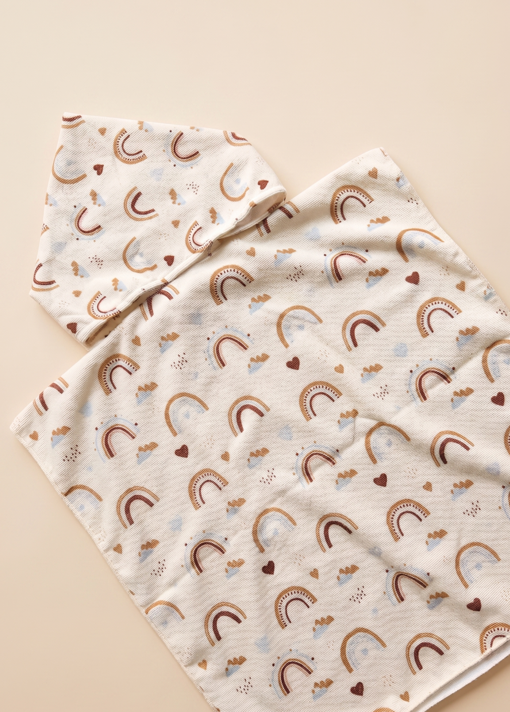 Nini Bear Kids Poncho Towel - Small Flowers