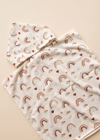 Nini Bear Kids Poncho Towel - Small Flowers